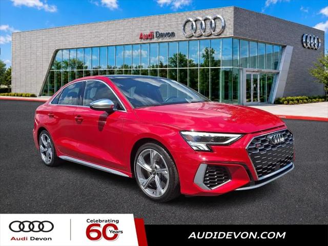2023 Audi S3 Premium Plus TFSI quattro S tronic for sale in Devon, PA