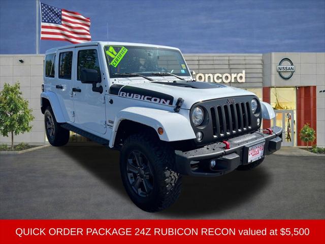 2017 Jeep Wrangler Unlimited Rubicon Recon for sale in Concord, NH