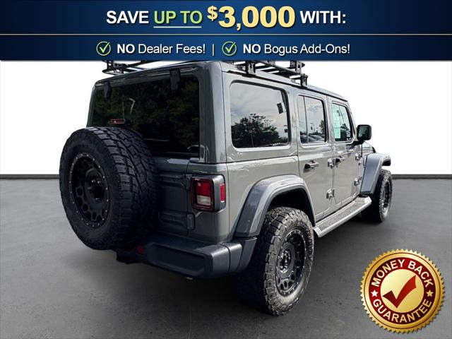 Used 2019 Jeep Wrangler Unlimited Sahara 4x4 For Sale in Muscle Shoals, AL