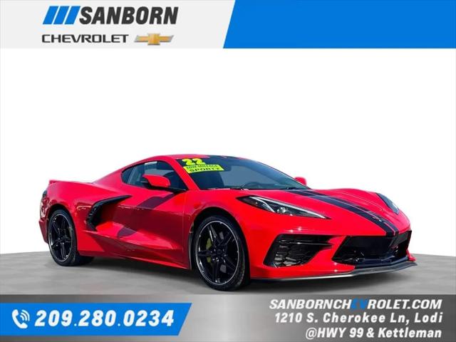 2022 Chevrolet Corvette Stingray RWD Coupe 1LT for sale in Lodi, CA