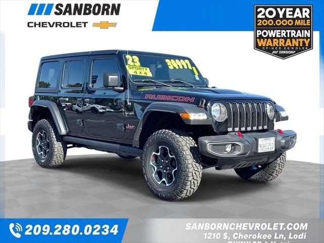 2023 Jeep Wrangler 4-Door Rubicon 4x4 for sale in Lodi, CA