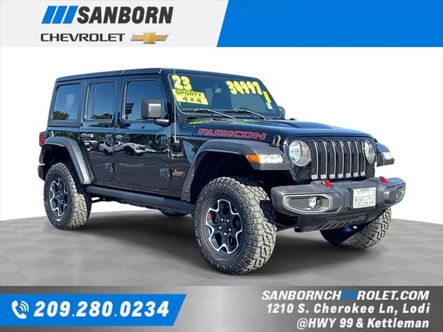 2023 Jeep Wrangler 4-Door Rubicon 4x4 for sale in Lodi, CA