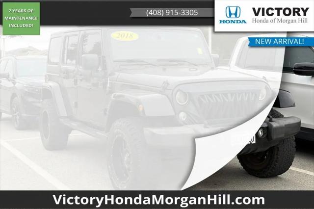2018 Jeep Wrangler JK Unlimited Sahara 4x4 for sale in Morgan Hill, CA