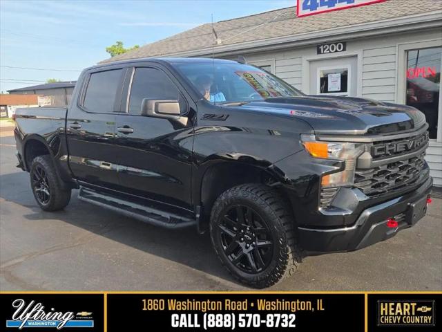 2023 Chevrolet Silverado 1500 4WD Crew Cab Short Bed Custom Trail Boss for sale in Washington, IL