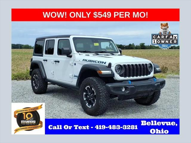 2025 Jeep Wrangler 4xe Rubicon 4xe for sale in Bellevue, OH