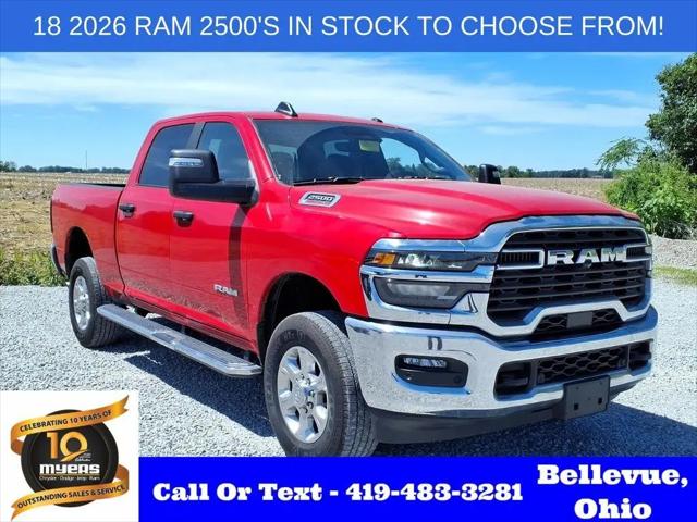 2026 Ram 2500 Big Horn Crew Cab 4x4 6'4" Box for sale in Bellevue, OH