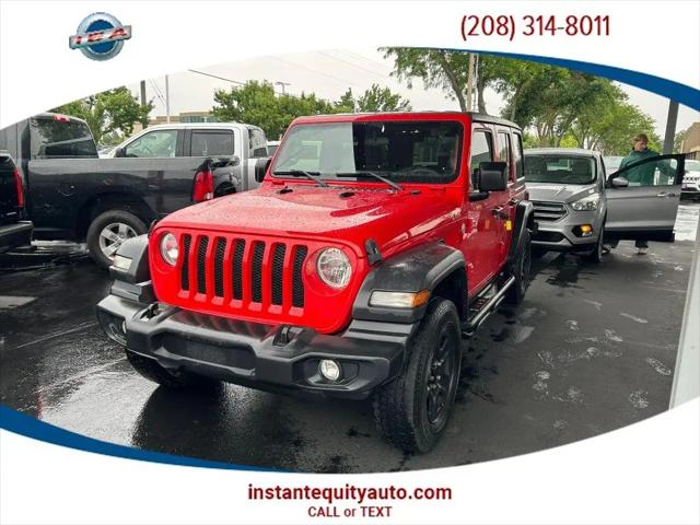 2019 Jeep Wrangler Unlimited Sport 4x4 for sale in Boise, ID