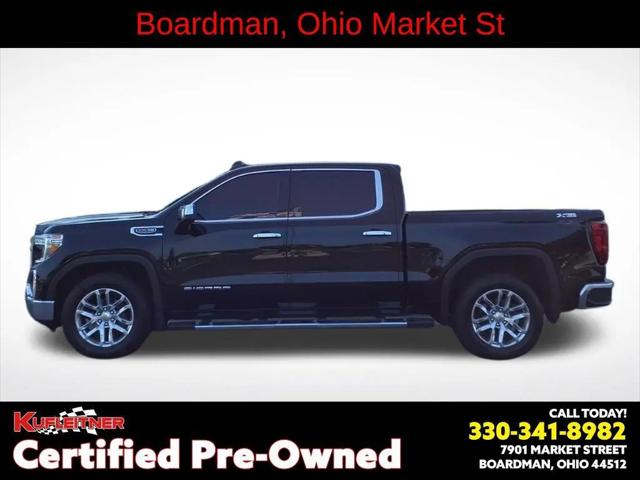 2021 GMC Sierra 1500 4WD Crew Cab Short Box SLT for sale in Youngstown, OH