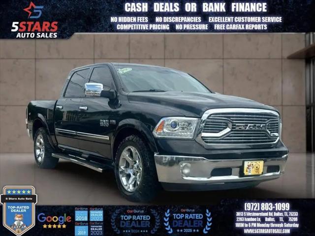 2017 Ram 1500 Laramie Crew Cab 4x2 5'7" Box for sale in Dallas, TX