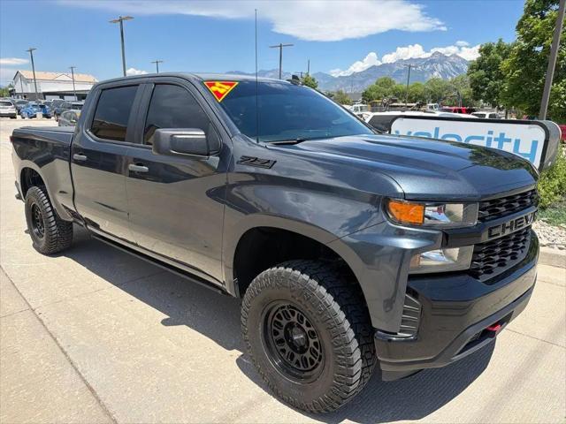 2021 Chevrolet Silverado 1500 4WD Crew Cab Standard Bed Custom Trail Boss for sale in Draper, UT