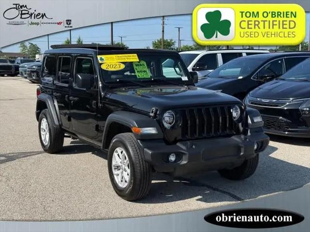 2023 Jeep Wrangler 4-Door Sport S 4x4 for sale in Indianapolis, IN