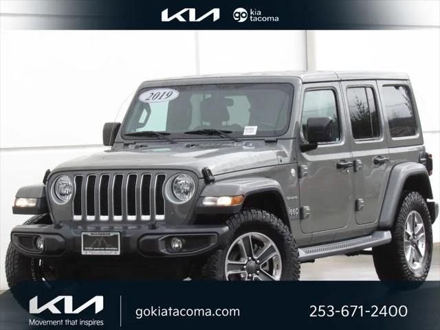 2019 Jeep Wrangler Unlimited Sahara 4x4 for sale in Tacoma, WA