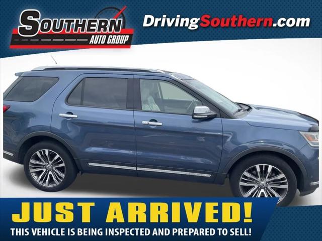 2018 Ford Explorer Platinum 2018 Ford Explorer Platinum