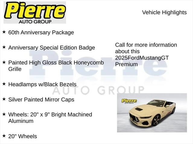 2025 Ford Mustang GT Premium Convertible