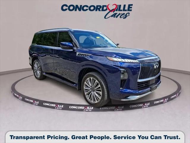 2025 INFINITI QX80 LUXE AWD for sale in Glen Mills, PA