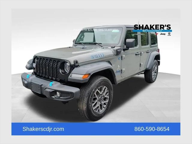 2023 Jeep Wrangler 4xe 4x4 for sale in Watertown, CT
