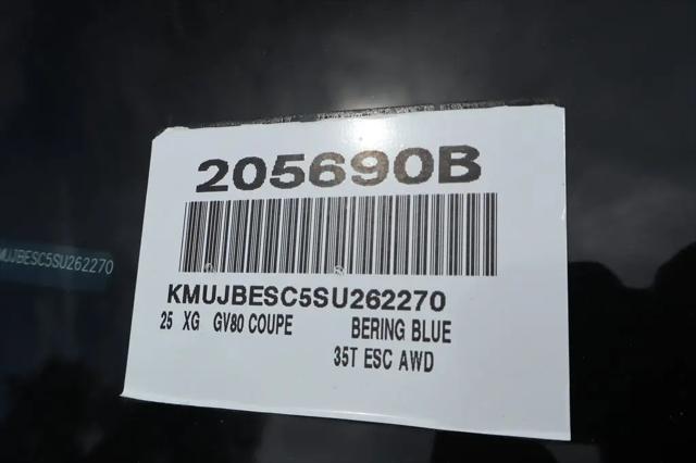 2025 Genesis GV80 3.5T e-SC