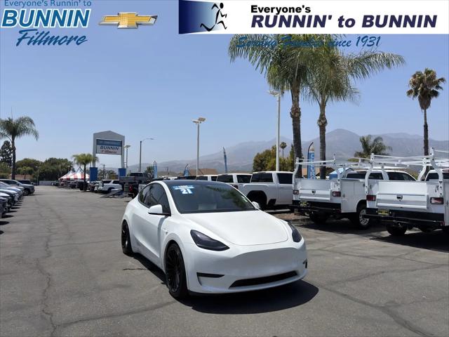 2021 Tesla Model Y Long Range Dual Motor All-Wheel Drive for sale in Fillmore, CA