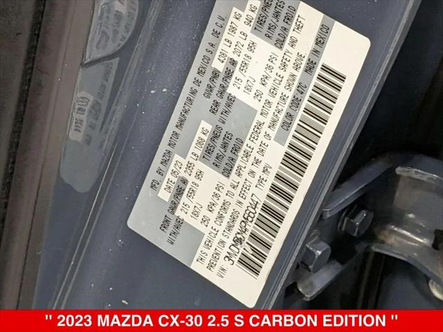 2023 Mazda CX-30 2.5 S Carbon Edition