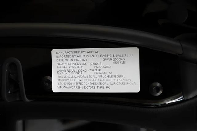 2022 Audi A7 Prestige 55 TFSI quattro S tronic