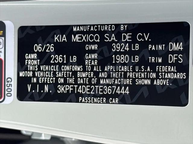 2026 Kia K4 LXS