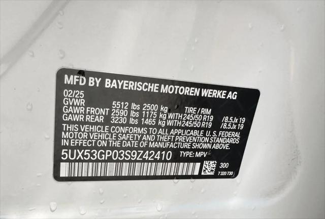 2025 BMW X3 30 xDrive