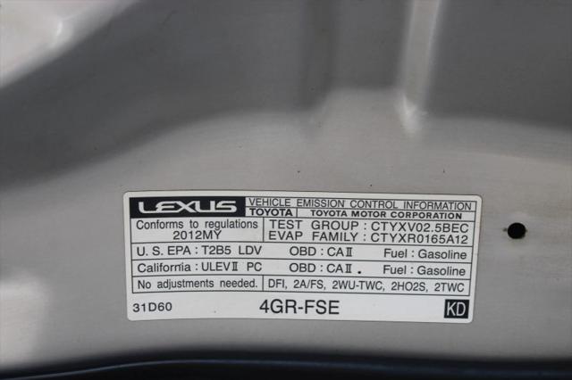 2012 Lexus IS 250 250