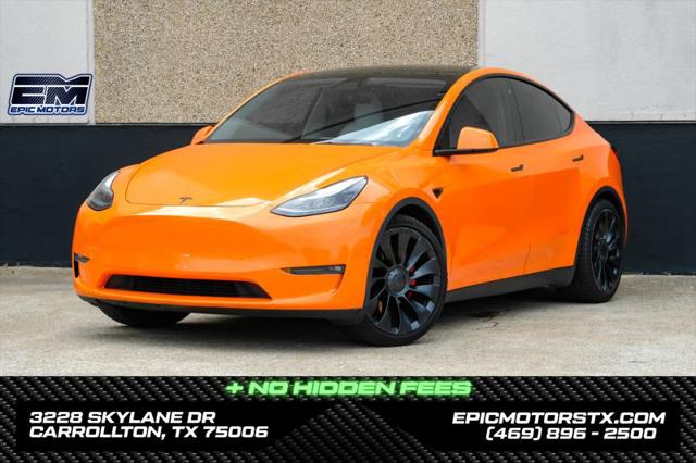 2022 Tesla Model Y Performance Dual Motor All-Wheel Drive for sale in Carrollton, TX
