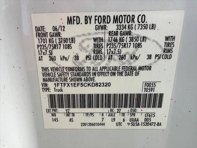 2012 Ford F-150 XL