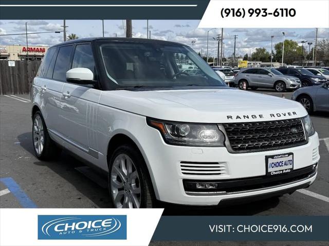 2015 Land Rover Range Rover 5.0L V8 Supercharged for sale in Sacramento, CA