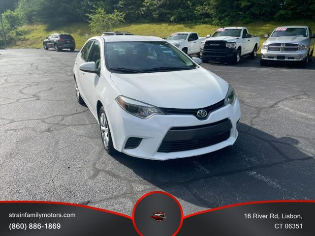 2015 Toyota Corolla LE for sale in Lisbon, CT
