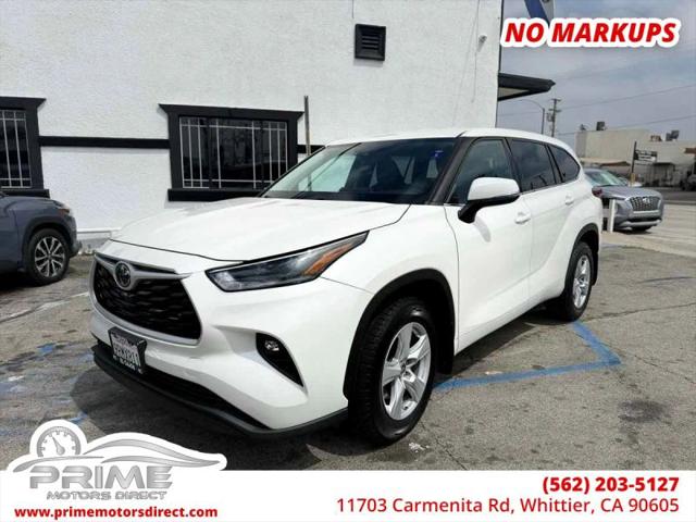 2021 Toyota Highlander LE for sale in Whittier, CA