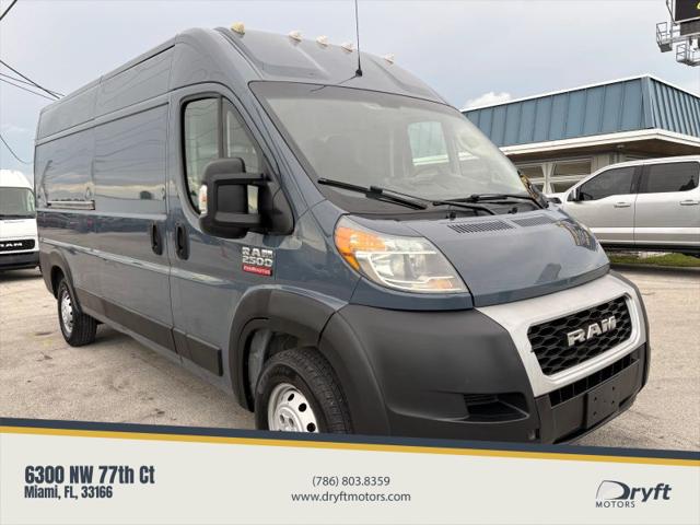 2019 Ram ProMaster 2500 Cargo Van High Roof 159" WB for sale in Miami, FL