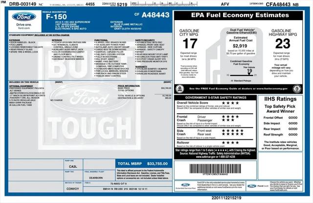2012 Ford F-150 XLT
