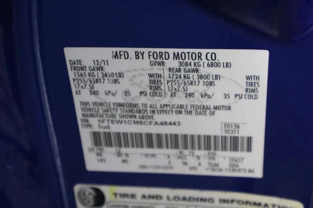 2012 Ford F-150 XLT