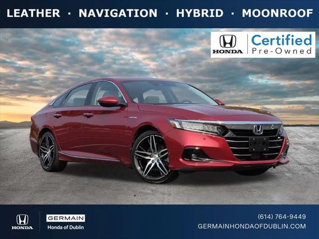 2021 Honda Accord Hybrid Touring for sale in Dublin, OH