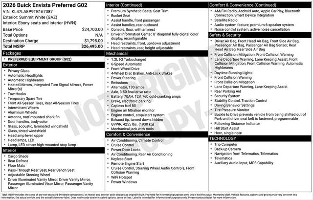 2026 Buick NV Preferred FWD for sale in Dover, DE