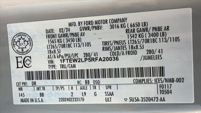 2024 Ford F-150 STX