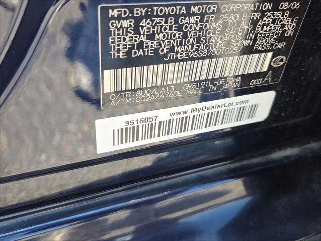 2007 Lexus GS 350 350