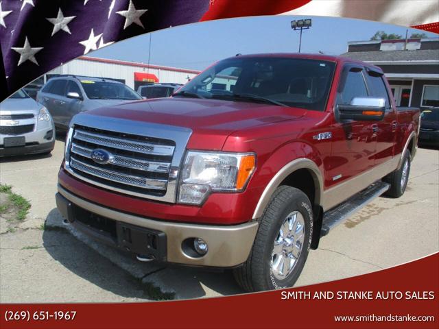 2014 Ford F-150 Lariat 4x4 4dr SuperCrew Styleside 6.5 ft. SB for sale in Sturgis, MI