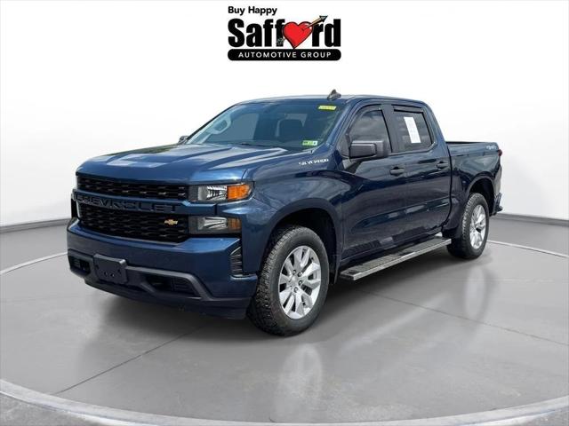2021 Chevrolet Silverado 1500 4WD Crew Cab Short Bed Custom 2021 Chevrolet Silverado 1500 4WD Crew Cab Short Bed Custom