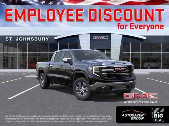 2026 GMC Sierra 1500 Crew Cab, Short Bed, SLT, 4WD for sale in Saint Johnsbury, VT