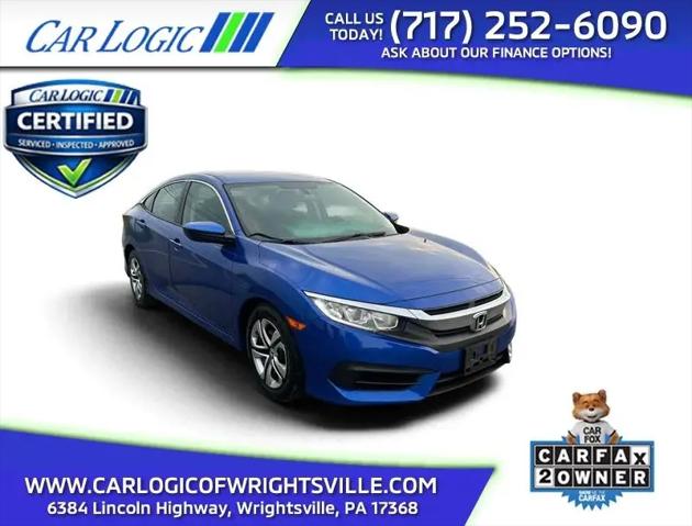 2017 Honda Civic LX for sale in Wrightsville, PA