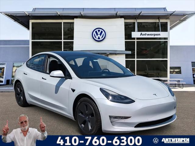 2021 Tesla Model 3 Standard Range Plus Rear-Wheel Drive for sale in Pasadena, MD