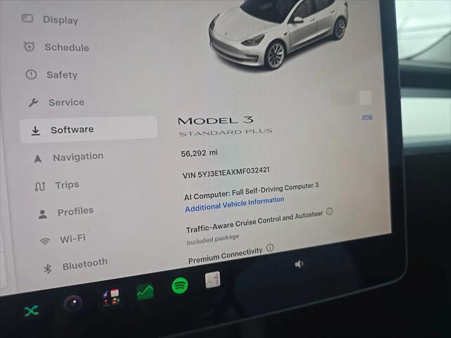2021 Tesla Model 3 Standard Range Plus Rear-Wheel Drive