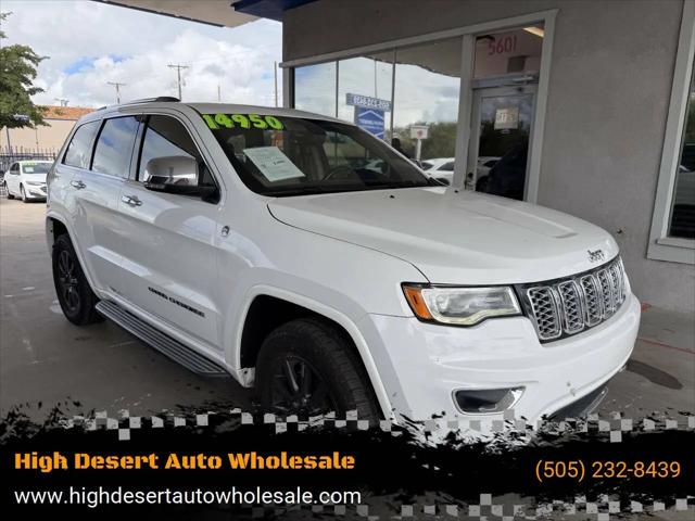 2017 Jeep Grand Cherokee Overland 4x4 for sale in Albuquerque, NM
