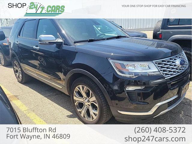 2018 Ford Explorer Platinum for sale in Larwill, IN