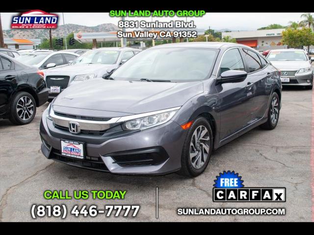 2017 Honda Civic EX for sale in Sun Valley, CA