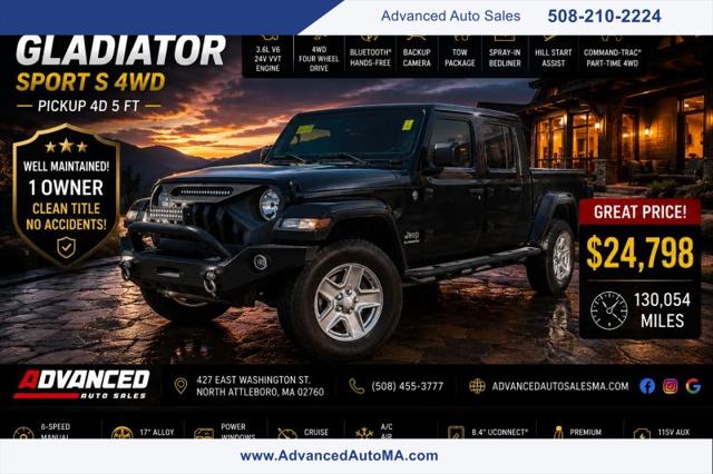 2021 Jeep Gladiator Sport S for sale in North Attleboro, MA