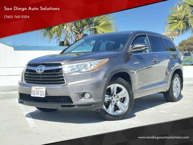 2015 Toyota Highlander Hybrid Limited Platinum V6 for sale in Oceanside, CA
